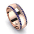 Eternity Sapphire Wedding Band - Benjamin No. 14