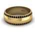 Eternity Black Diamond Wedding Band - Benjamin No. 7