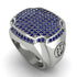 Sapphire Men Signet Ring - Carl No. 18