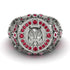 Ruby Owl Gold Men's Fashion Ring - Adrian No. 12 image 8