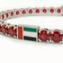 Ruby Tennis Bracelet with United Arab Emirates Flag no. 12 image 2