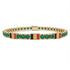 Emerald Tennis Bracelet with Belgium Flag no. 4