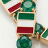Emerald Tennis Bracelet with Mexico Flag no. 4