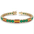 Emerald Tennis Bracelet with Spain Flag no. 4