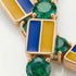 Emerald Tennis Bracelet with Ukraine Flag no. 4 image 3