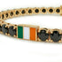 Black Diamond Tennis Bracelet with Ireland Flag no. 7 image 4