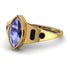 Marquise Bezel Tanzanite Ring - Juliana No. 207