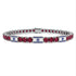 Ruby Tennis Bracelet with Israeli Flag no. 12 image 1