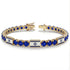 Sapphire Tennis Bracelet with Israeli Flag no. 13