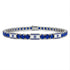 Sapphire Tennis Bracelet with Israeli Flag no. 15