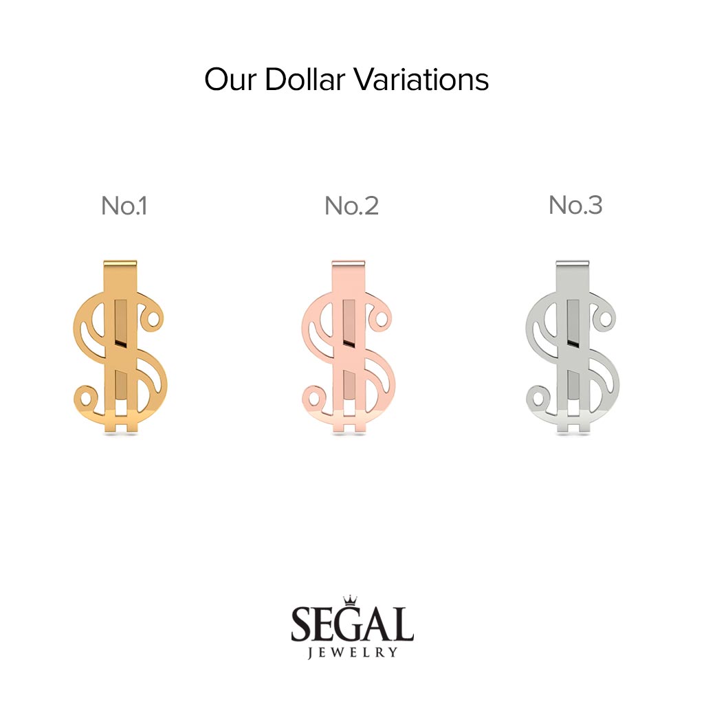 Luxe Gold Elite Dollar Money Clip - Dollar No. 1