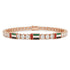 Diamond Tennis Bracelet with United Arab Emirates Flag no. 2