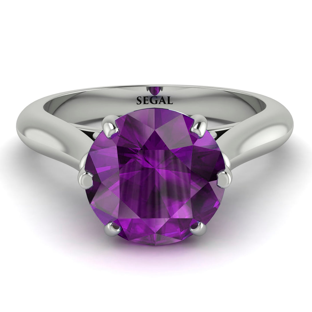 3ct Amethyst Engagement Ring - June No. 315
