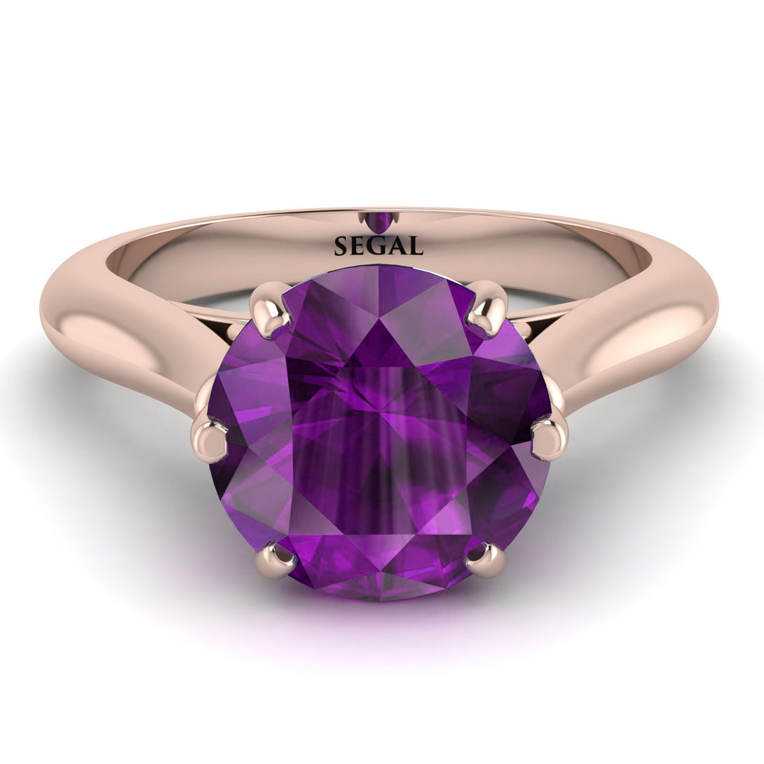 3ct Amethyst Engagement Ring - June No. 302