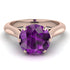 3ct Amethyst Engagement Ring - June No. 308