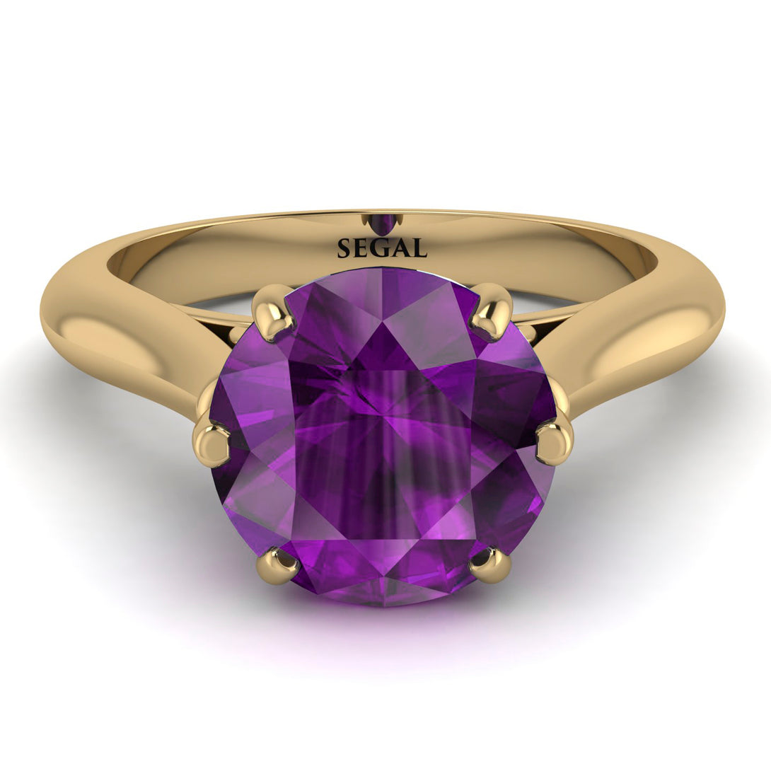 3ct Amethyst Engagement Ring - June No. 304