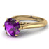 3ct Amethyst Engagement Ring - June No. 301