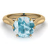 3ct Aquamarine Engagement Ring - June No. 401