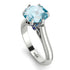 3ct Aquamarine Engagement Ring - June No. 415
