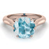 3ct Aquamarine Engagement Ring - June No. 414