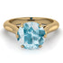 3ct Aquamarine Engagement Ring - June No. 410