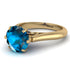 3ct Blue Topaz Engagement Ring - June No. 513 image 2