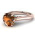 3ct Brown Diamond Engagement Ring - June No. 1105