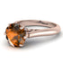 3ct Brown Diamond Engagement Ring - June No. 1102