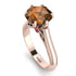 3ct Brown Diamond Engagement Ring - June No. 1111 image 1