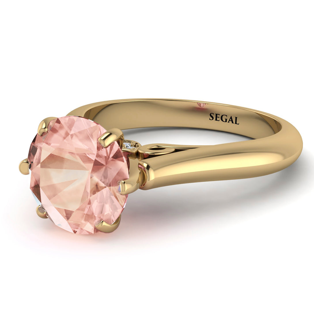 3ct Morganite Engagement Ring - June No. 901
