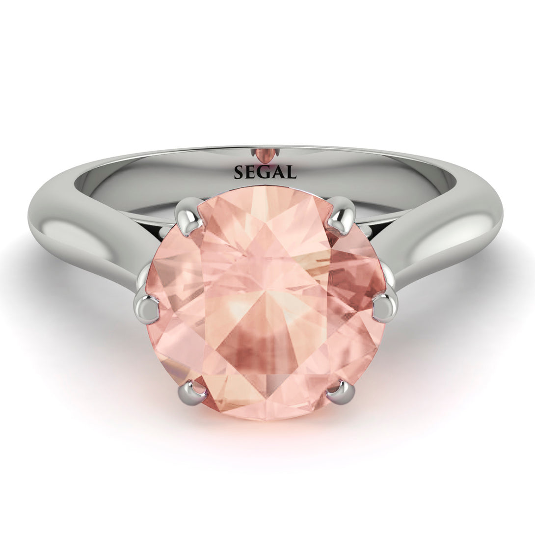 3ct Morganite Engagement Ring - June No. 903