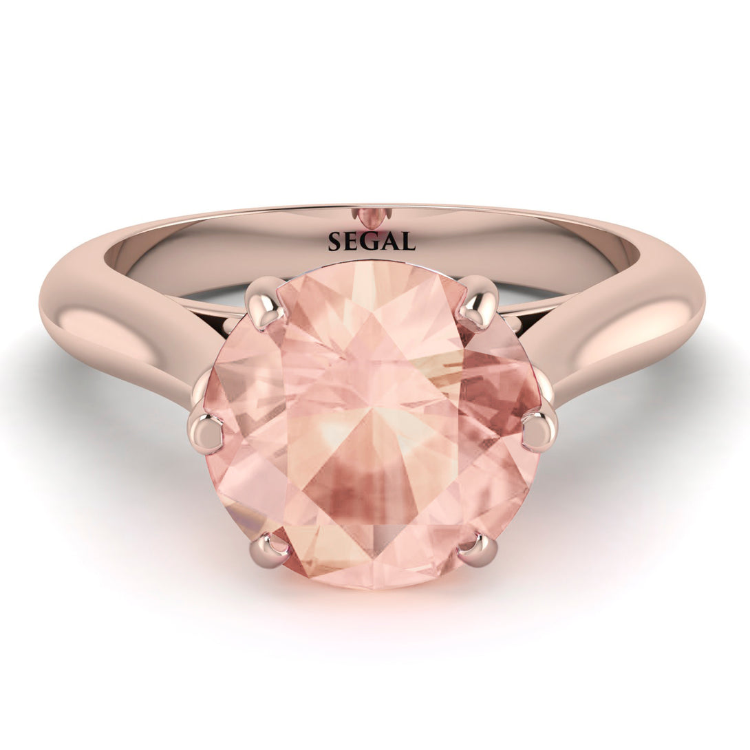 3ct Morganite Engagement Ring - June No. 902