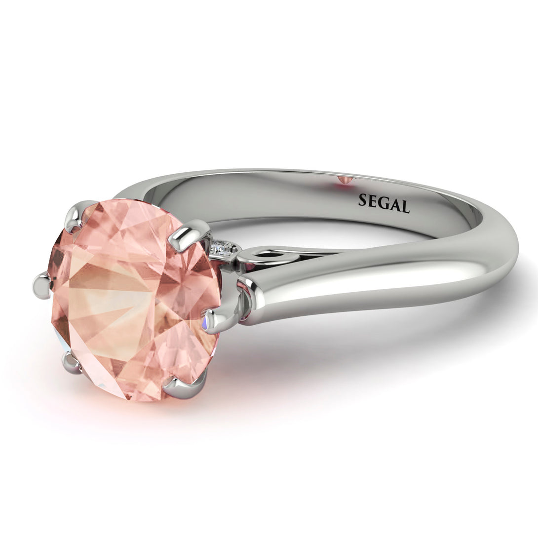 3ct Morganite Engagement Ring - June No. 903