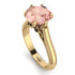 3ct Morganite Engagement Ring - June No. 907 image 1