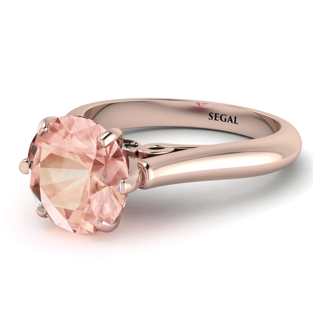 3ct Morganite Engagement Ring - June No. 908