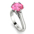 3ct Pink Moissanite Engagement Ring - June No. 803
