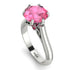 3ct Pink Moissanite Engagement Ring - June No. 812