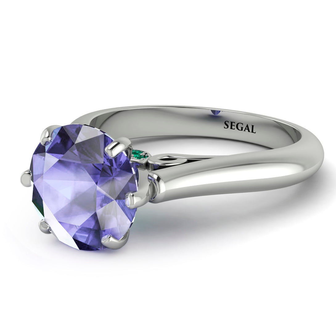3ct Tanzanite Engagement Ring - June No. 206