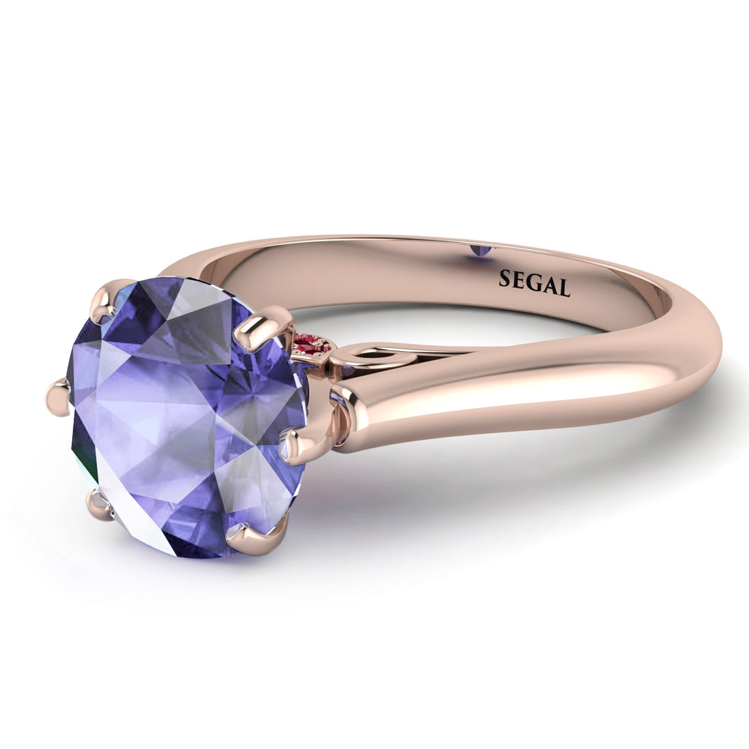 3ct Tanzanite Engagement Ring - June No. 211