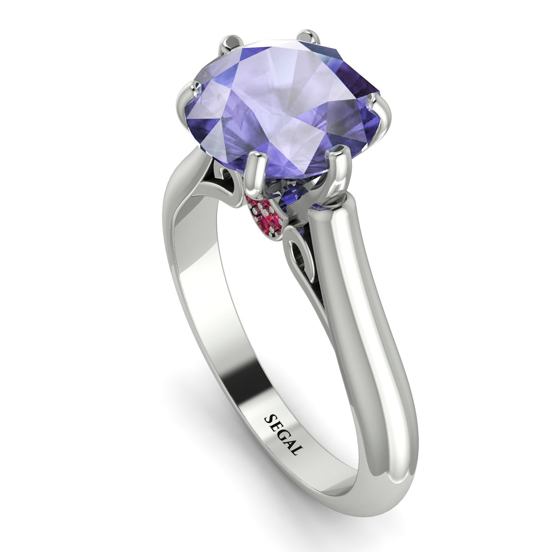 3ct Tanzanite Engagement Ring - June No. 212
