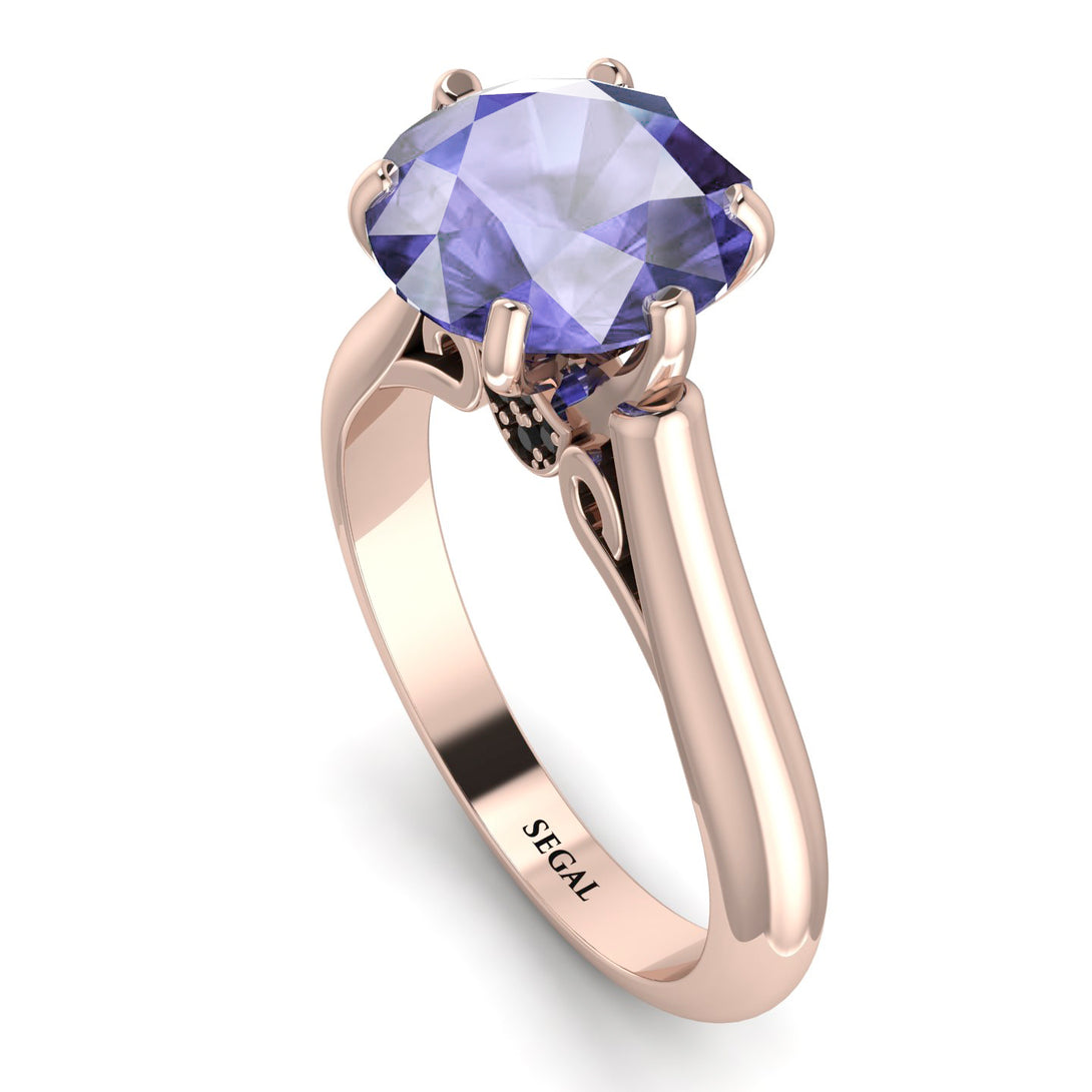 3ct Tanzanite Engagement Ring - June No. 208