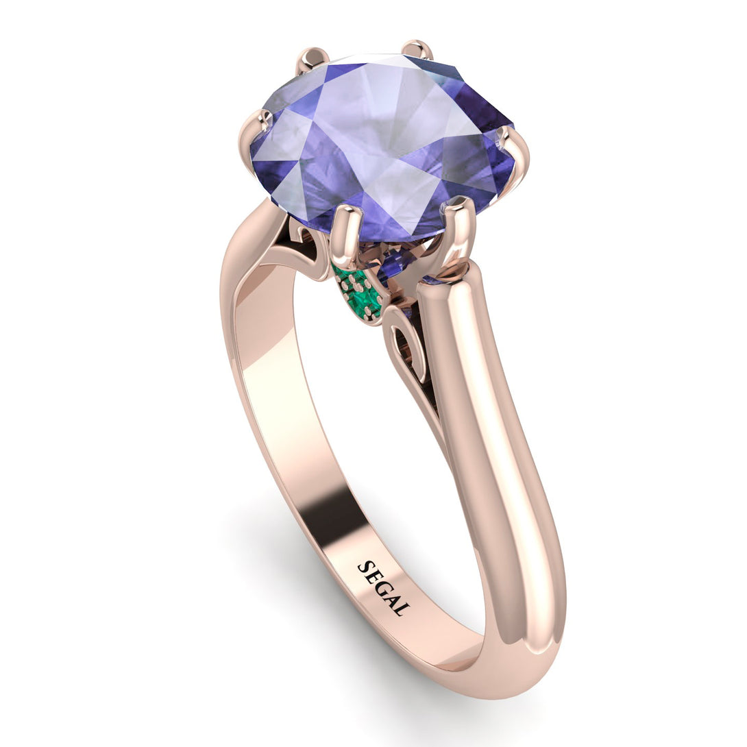 3ct Tanzanite Engagement Ring - June No. 205