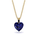 Heart Sapphire Necklace - Noelle No. 73