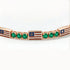 Emerald Tennis Bracelet with United States Flag no. 5
