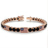 Black Diamond Tennis Bracelet with United States Flag no. 8