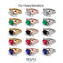 Peridot Blossom 14K Golden Nature Inspired Engagement Ring - Haley No. 715