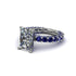 4Ct Radiant Cut Diamond Engagement Ring - Serenity No. 63