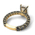 4Ct Radiant Cut Diamond Engagement Ring - Serenity No. 31 image 3