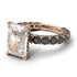 4Ct Radiant Cut Diamond Engagement Ring - Serenity No. 32