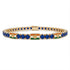 Sapphire Tennis Bracelet with India Flag no. 13